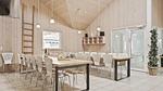 living-dining-room - Ferienhaus für 24 Personen (324 m²) in Idestrup - Top-Hundeurlaub
