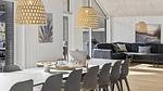 living-dining-room - Ferienhaus für 20 Personen (300 m²) in Glesborg - Top-Hundeurlaub