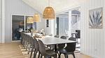 living-dining-room - Ferienhaus für 20 Personen (300 m²) in Glesborg - Top-Hundeurlaub