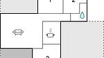 floor-plan - Ferienhaus für 6 Personen (75 m²) in Liseleje - Top-Hundeurlaub