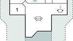 floor-plan - Ferienhaus für 8 Personen (97 m²) in Humble - Top-Hundeurlaub