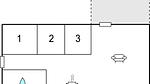 floor-plan - Ferienhaus für 7 Personen (75 m²) in Ørsted - Top-Hundeurlaub