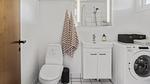 bathroom - Ferienhaus für 6 Personen (62 m²) in Væggerløse - Top-Hundeurlaub
