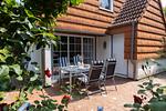 Terrasse - Ferienhaus  Tegeler Plate 16 - Top-Hundeurlaub