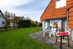 Terrasse - Ferienhaus "Am Wattenmeer" Tegeler Plate 01 - Top-Hundeurlaub