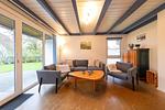 Wohnzimmer - Ferienhaus "Am Wattenmeer" Tegeler Plate 01 - Top-Hundeurlaub