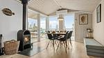 living-room - Ferienhaus für 6 Personen (75 m²) in Glesborg - Top-Hundeurlaub