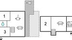 floor-plan - Ferienhaus für 6 Personen (84 m²) in Rudkøbing - Top-Hundeurlaub
