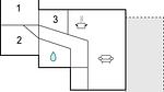 floor-plan - Ferienhaus für 6 Personen (70 m²) in Samsø - Top-Hundeurlaub