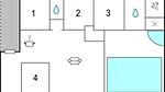 floor-plan - Ferienhaus für 8 Personen (134 m²) in Oksbøl - Top-Hundeurlaub