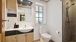 bathroom - Ferienhaus für 6 Personen (94 m²) in Hesselager - Top-Hundeurlaub