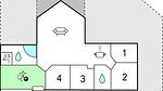 floor-plan - Ferienhaus für 10 Personen (120 m²) in Augustenborg - Top-Hundeurlaub