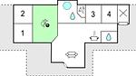 floor-plan - Ferienhaus für 10 Personen (144 m²) in Idestrup - Top-Hundeurlaub