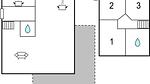 floor-plan - Ferienhaus für 6 Personen (110 m²) in Wemeldinge - Top-Hundeurlaub