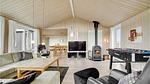 living-room - Ferienhaus für 8 Personen (122 m²) in Hvide Sande - Top-Hundeurlaub