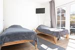 Schlafzimmer - Monteurunterkunft Kuddel - Top-Hundeurlaub