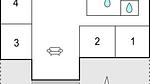 floor-plan - Ferienhaus für 8 Personen (100 m²) in Toftlund - Top-Hundeurlaub