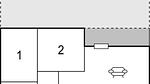 floor-plan - Ferienhaus für 6 Personen (76 m²) in Pandrup - Top-Hundeurlaub