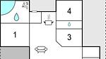 floor-plan - Ferienhaus für 10 Personen (120 m²) in Fjerritslev - Top-Hundeurlaub