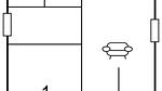 floor-plan - Ferienhaus für 4 Personen (55 m²) in Kirke Hyllinge - Top-Hundeurlaub