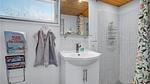 bathroom - Ferienhaus für 6 Personen (99 m²) in Ansager - Top-Hundeurlaub