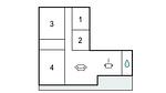 floor-plan - Ferienhaus für 6 Personen (99 m²) in Ansager - Top-Hundeurlaub