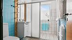 bathroom - Ferienhaus für 6 Personen (106 m²) in Vrå - Top-Hundeurlaub