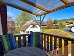 Balkon - Ferienwohnung 2 - Bergseite - Top-Hundeurlaub