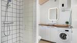 bathroom - Ferienhaus für 6 Personen (91 m²) in Føllenslev - Top-Hundeurlaub
