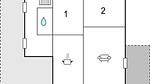 floor-plan - Ferienhaus für 5 Personen (65 m²) in Nordborg - Top-Hundeurlaub