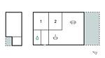 floor-plan - Ferienhaus für 4 Personen (39 m²) - Top-Hundeurlaub