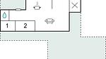 floor-plan - Ferienhaus für 4 Personen (75 m²) in Bording - Top-Hundeurlaub