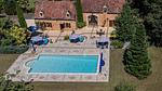 Außenseite Ferienhaus [Sommer] - Ferienhaus für 11 Personen (240 m²) in Marminiac - Top-Hundeurlaub