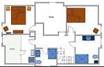 Grundriss - Ferienhaus Dünenkrone - Top-Hundeurlaub