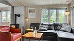 living-room - Ferienhaus für 6 Personen (74 m²) in Fårvang - Top-Hundeurlaub
