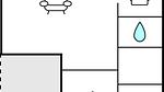 floor-plan - Ferienhaus für 4 Personen (64 m²) in Augustenborg - Top-Hundeurlaub