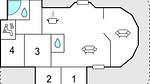 floor-plan - Ferienhaus für 8 Personen (125 m²) in Rømø - Top-Hundeurlaub