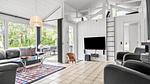 living-room - Ferienhaus für 8 Personen (157 m²) in Nørre Nebel - Top-Hundeurlaub
