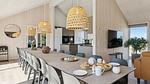 living-dining-room - Ferienhaus für 20 Personen (250 m²) in Bogense - Top-Hundeurlaub