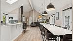 living-dining-room - Ferienhaus für 24 Personen (310 m²) in Henne - Top-Hundeurlaub