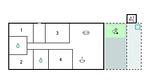 floor-plan - Ferienhaus für 8 Personen (120 m²) in Hemmet - Top-Hundeurlaub