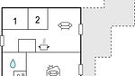 floor-plan - Ferienhaus für 4 Personen (99 m²) in Thisted - Top-Hundeurlaub