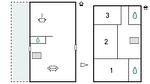 floor-plan - Ferienhaus für 6 Personen (160 m²) in Trédion - Top-Hundeurlaub