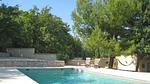 Pool des Ferienhauses - Ferienhaus für 9 Personen (220 m²) in Saignon - Top-Hundeurlaub