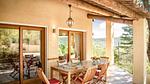 Terrasse / Balkon - Ferienhaus für 9 Personen (220 m²) in Saignon - Top-Hundeurlaub