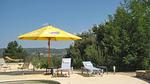 Aussicht vom Ferienhaus [Sommer] - Ferienhaus für 9 Personen (220 m²) in Saignon - Top-Hundeurlaub