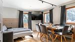 Wohnzimmer - Ferienwohnung für 8 Personen (80 m²) in Alpbach - Top-Hundeurlaub