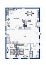 Grundriss - Alte Schule Oevenum - Top-Hundeurlaub