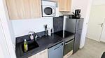 Kitchen - Ferienwohnung für 5 Personen (41 m²) in Leucate - Top-Hundeurlaub