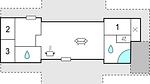 floor-plan - Ferienhaus für 8 Personen (121 m²) in Hadsund - Top-Hundeurlaub